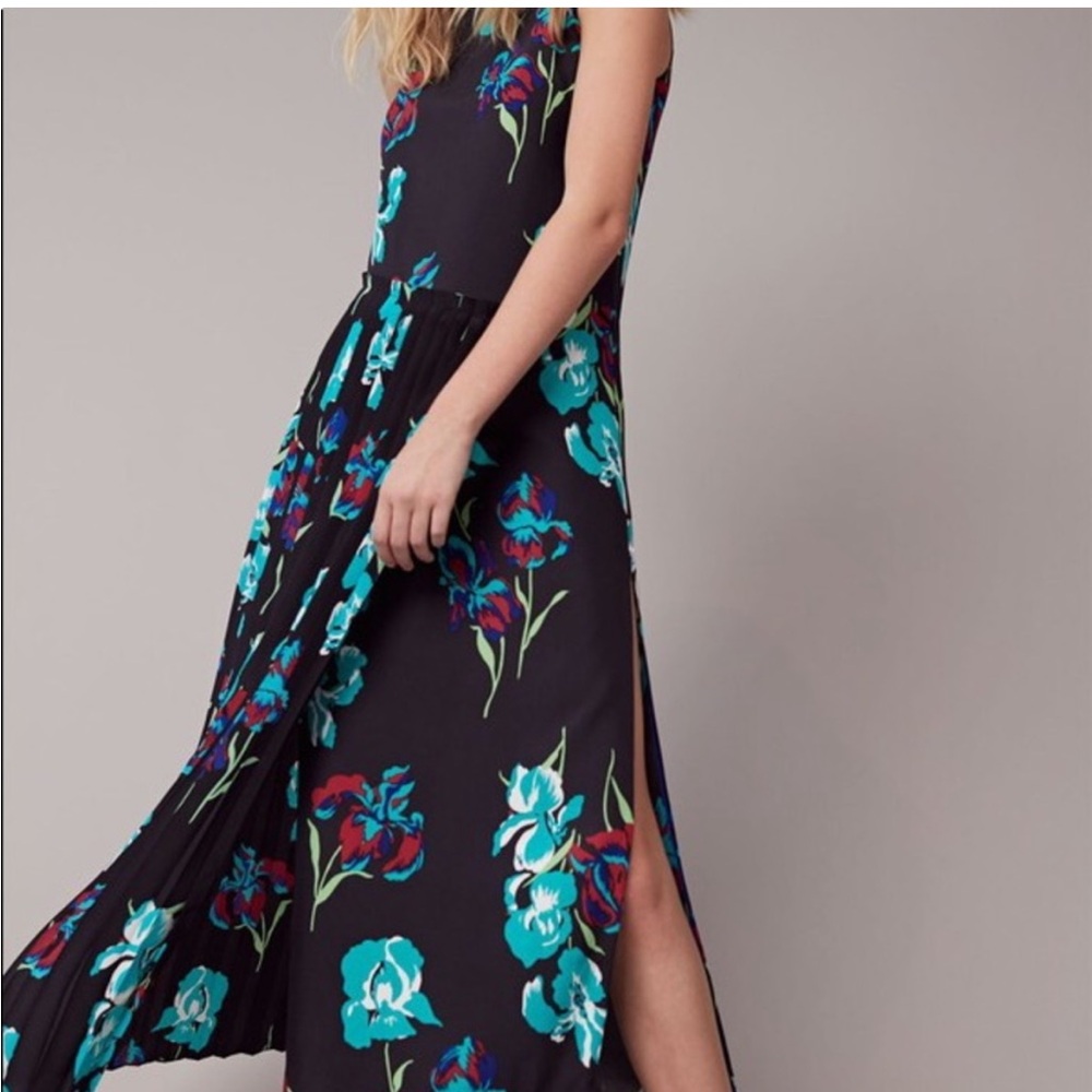 🆕 Diane von Furstenberg DVF Pleated Overlay Dress